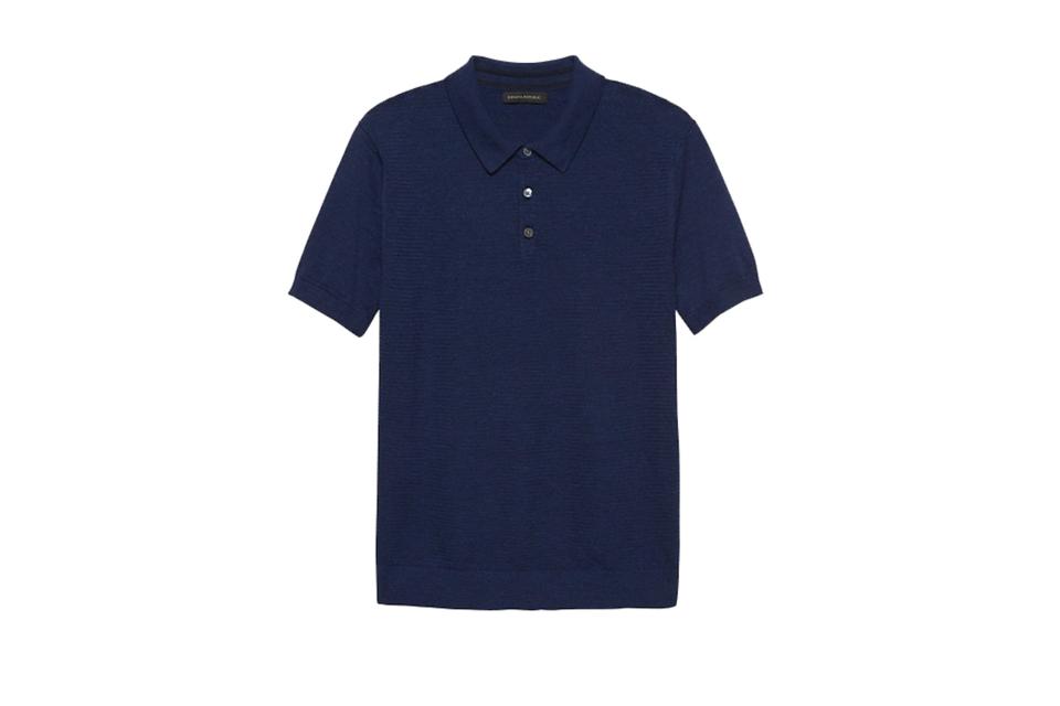 Banana Republic cotton sweater polo (was $65, 50% off)