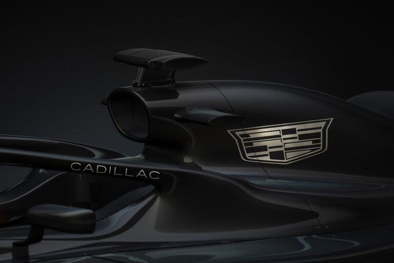 Imagen del prototipo de Cadillac General Motors para Fórmula 1