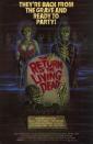 <p>Ever wondered where the concept of zombies eating brains came from? This notable '80s film is known for introducing the first brain-eating zombies, offering an original punk twist on the classic genre as a group of people in Louisville, KY face off with the undead. </p><p><a class="link " href="https://www.amazon.com/Return-Living-Dead-Clu-Gulager/dp/B00EWZGM8I?tag=syn-yahoo-20&ascsubtag=%5Bartid%7C10055.g.33546030%5Bsrc%7Cyahoo-us" rel="nofollow noopener" target="_blank" data-ylk="slk:WATCH ON AMAZON;elm:context_link;itc:0;sec:content-canvas">WATCH ON AMAZON</a></p><p><strong>RELATED: </strong><a href="https://www.goodhousekeeping.com/life/entertainment/g29350082/obscure-80s-movies/" rel="nofollow noopener" target="_blank" data-ylk="slk:50 Movies From the '80s That You Totally Forgot About;elm:context_link;itc:0;sec:content-canvas" class="link ">50 Movies From the '80s That You Totally Forgot About</a></p>