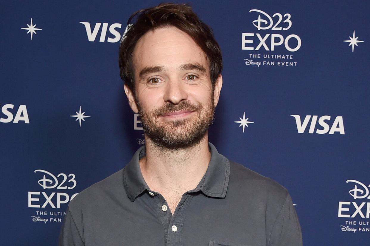 Charlie Cox attends D23 Expo 2022 at Anaheim Convention Center in Anaheim