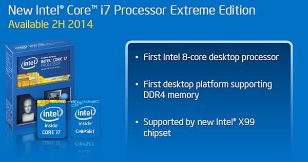 New Octa-Core Intel i7 Extreme Edition CPU to be Launched in 2H 2014