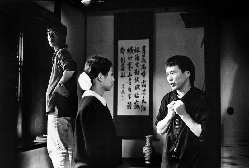 導演侯孝賢（右）與演員辛樹芬（左）一共合作4部電影。（牽猴子提供）