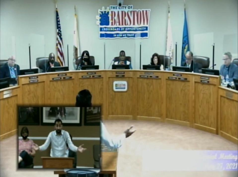 “In those loan documents, there’s a special section that’s just dedicated to the incentive that the City of Barstow is going to give me. Well, that I hope to receive,” Hotel Investment Group chief Darshan Patel said in a $2.4 million tax-break pitch May 27, 2021.