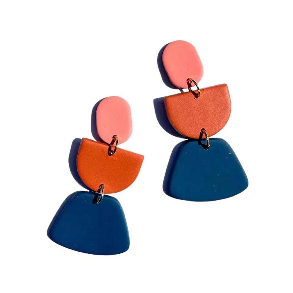 Handmade jewelry is always a hit during the holidays. This colorful pair of earrings from Abcrete & Co., a brand founded by NyShayla Williams for 