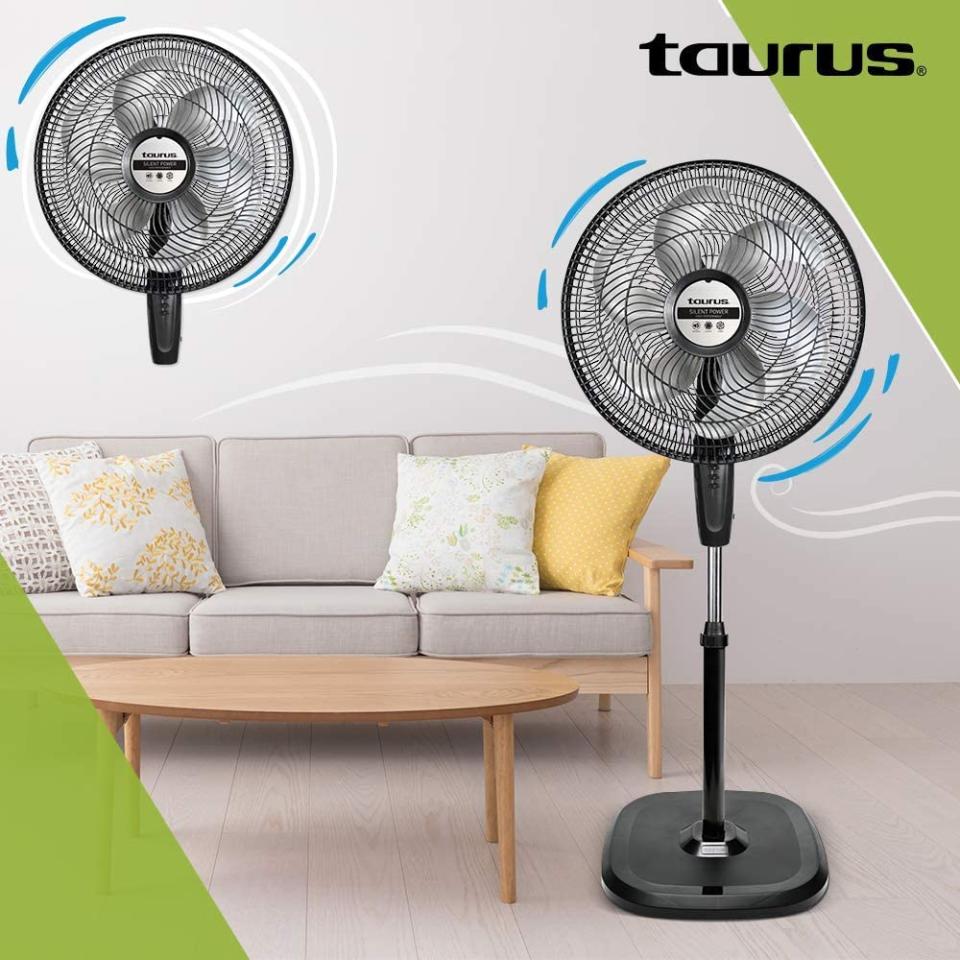 Taurus Silent Power - Ventilador de pedestal/amazon.com.mx