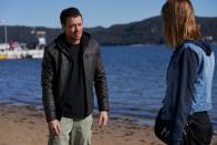 <p>Although Amber fears Dean has an ulterior motive, Dean insists that he's merely trying to support his son.</p>