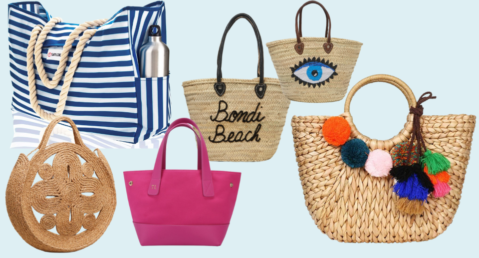 Enter summer with a fabulous beach bag to make long summer days the best they've ever been.