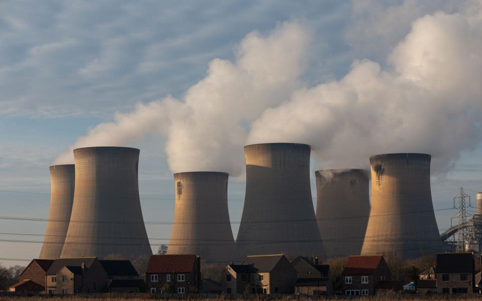 The Drax power station in North Yorkshire - ADAM VAUGHAN/EPA-EFE/Shutterstock