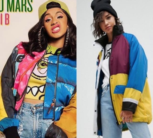 Here's how to copy Cardi B's '90s “In Living Color”-inspired outfit