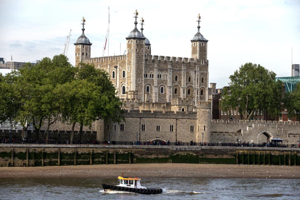 The Tower of London where the monarch used to stay before a coronation (PA)