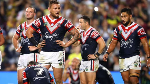 The Roosters weren't happy with how 2017 ended. Image: Getty