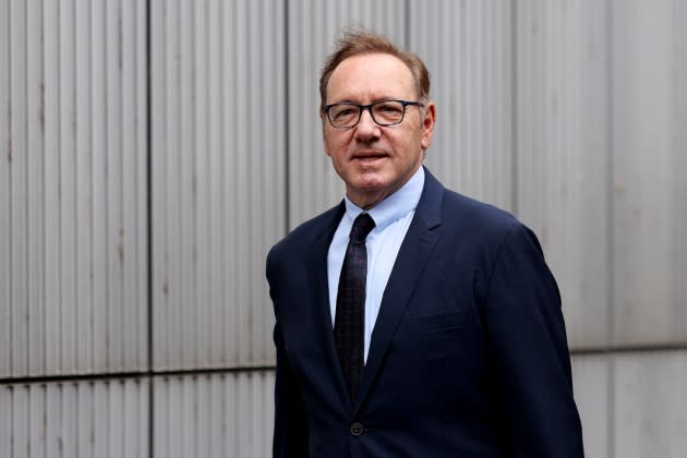 Kevin Spacey Gives Evidence At His Sexual Assault Trial - Credit: Dan Kitwood/Getty Images)