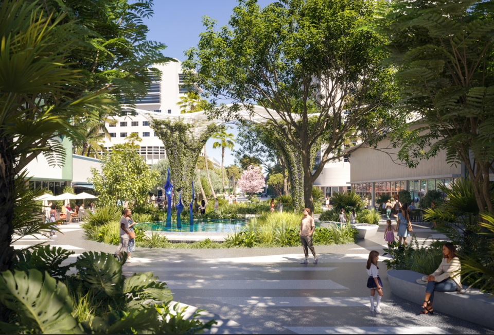 Las autoridades de Miami Beach y los urbanizadores inmobiliarios acordaron una colaboración público-privada de $12 millones para añadir un parque, un arco y otras reformas en la cuadra 100 de Lincoln Road. The Boundary