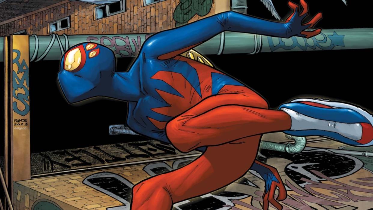  Spider-Man #7 cover art featuring Spider-Boy 