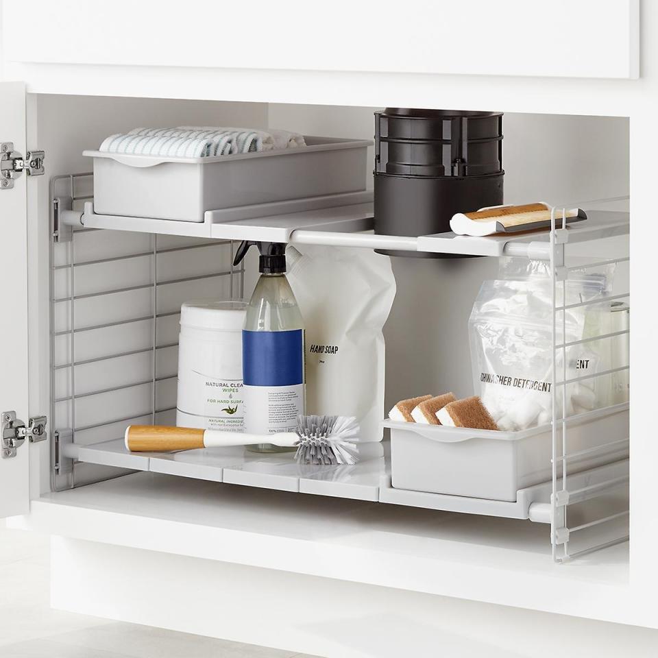 The Container Store Expandable Under Sink Organizer
