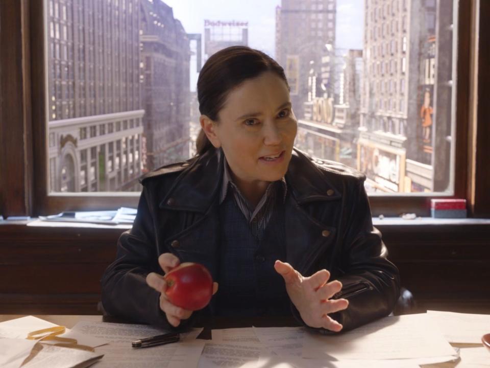 Alex Borstein as Susie Meyers in "The Marvelous Mrs. Maisel" season four.