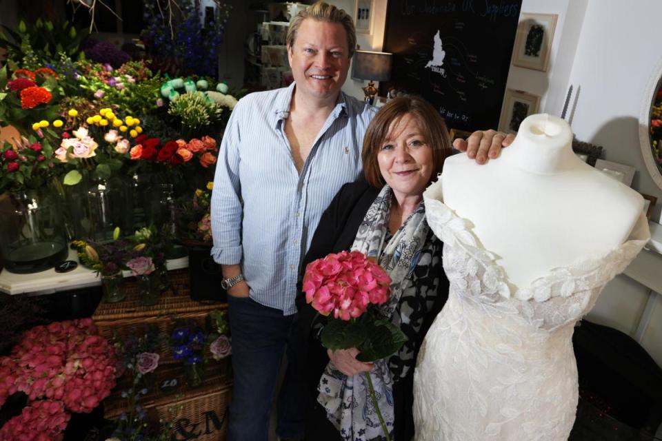 Sharon Lowe of About You Bridal Boutique and Anthony Sherman of House of Flowers are both nominated for the awards &lt;i&gt;(Image: Ed Nix)&lt;/i&gt;