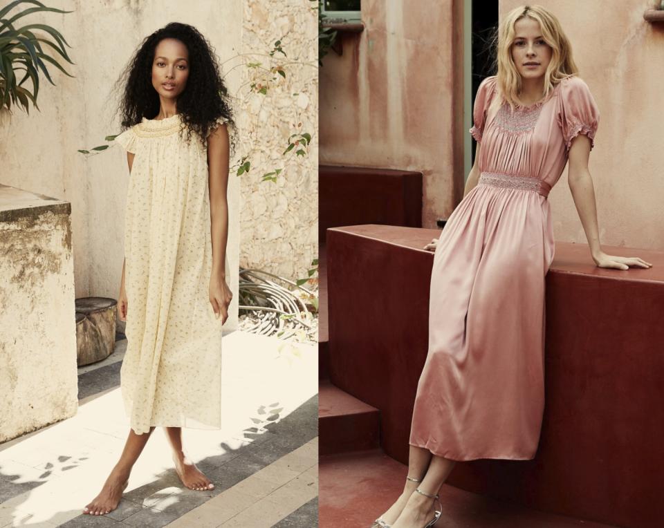 Dôen's California-influenced nightgowns and dresses.