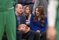 <p>In Boston, the royals attended a Celtics game, where they seemed to have a blast together. </p>