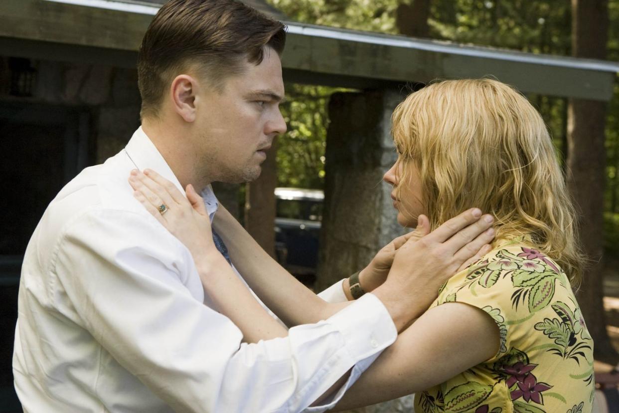 leonardo dicaprio, michelle williams, shutter island