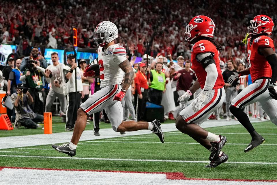 Mandatory Credit: Adam Cairns-The Columbus Dispatch<br>Ncaa Football Peach Bowl Ohio State At Georgia