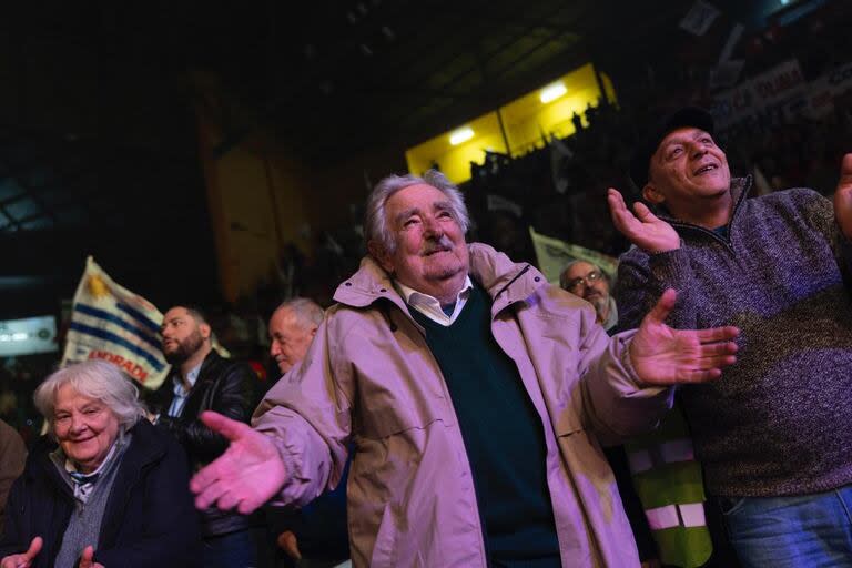 Pepe Mujica, en el cierre de campaña del Frente Amplio para las elecciones internas