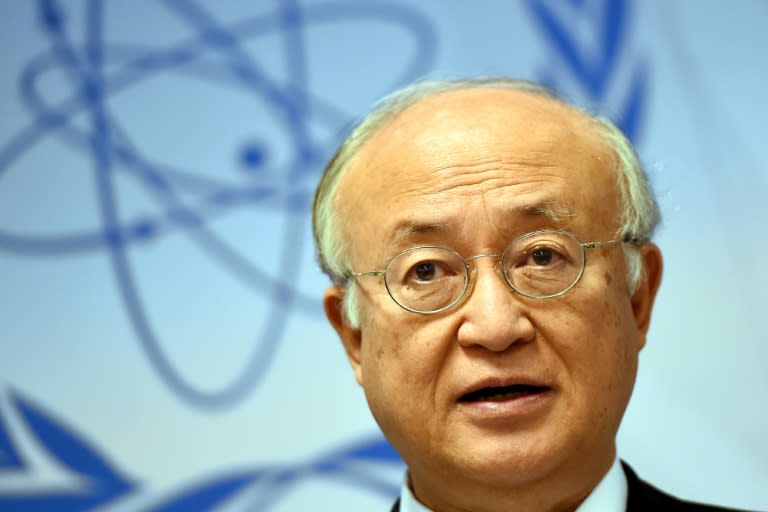 UN watchdog chief Yukiya Amano (pictured) said that "with the cooperation from Iran I think we can issue a report by the end of the year on the ... clarification of the issues related to possible military dimensions."