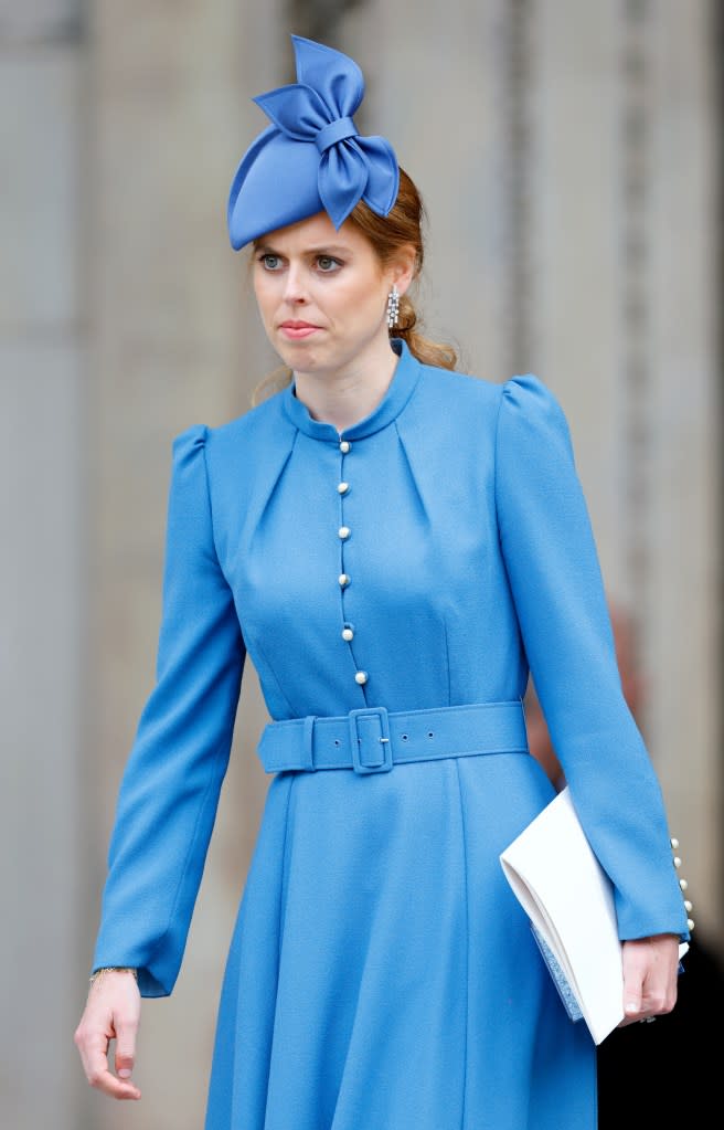 Queen Elizabeth II Platinum Jubilee 2022 - National Service of Thanksgiving, Princess Beatrice