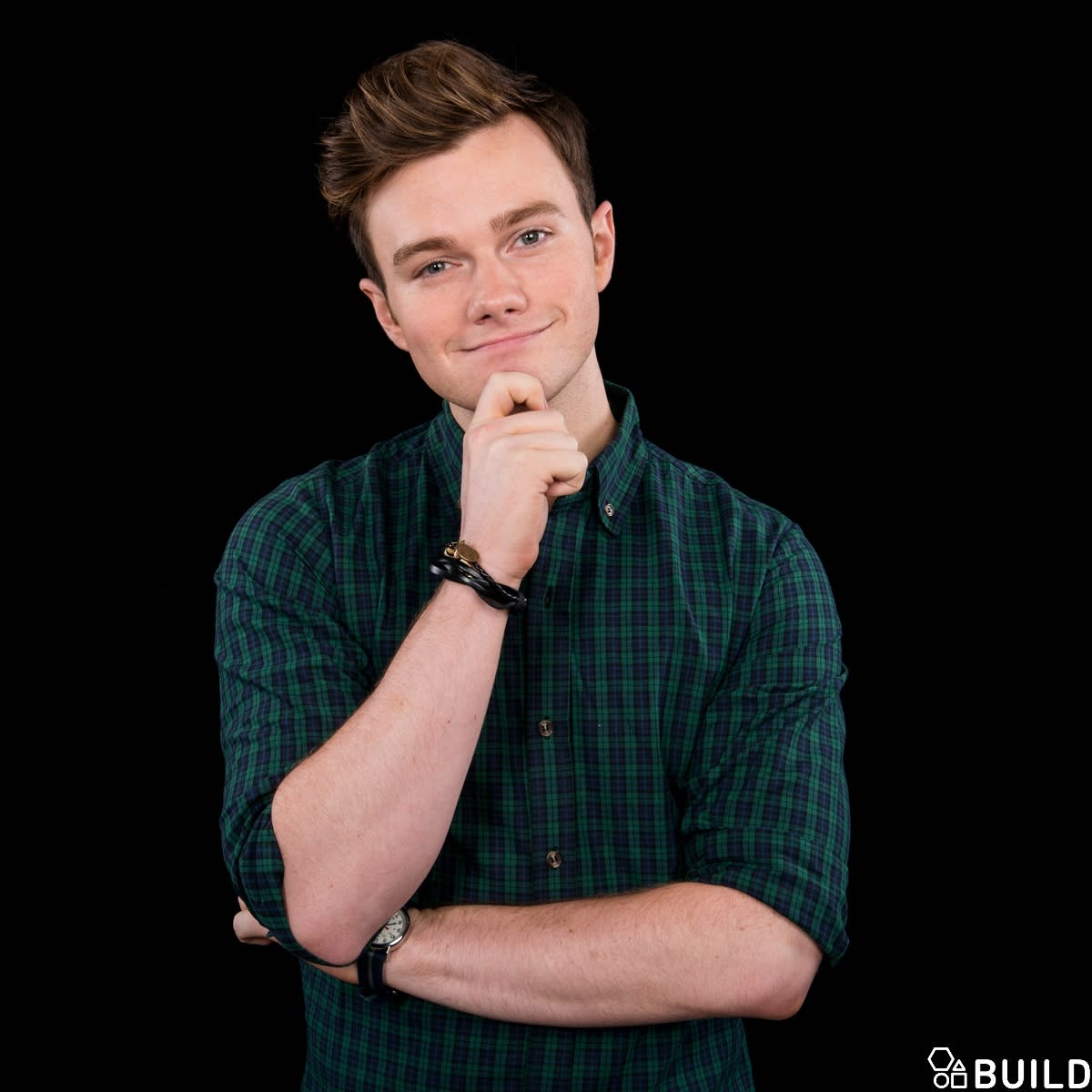 Chris Colfer visits AOL Hq for Build on July 12, 2016 in New York. Photos by Noam Galai