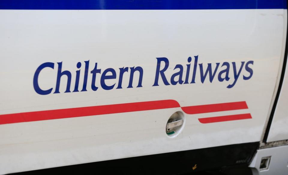Chiltern Railways has been awarded a new six-year contract (Jonathan Brady/PA) (PA Archive)