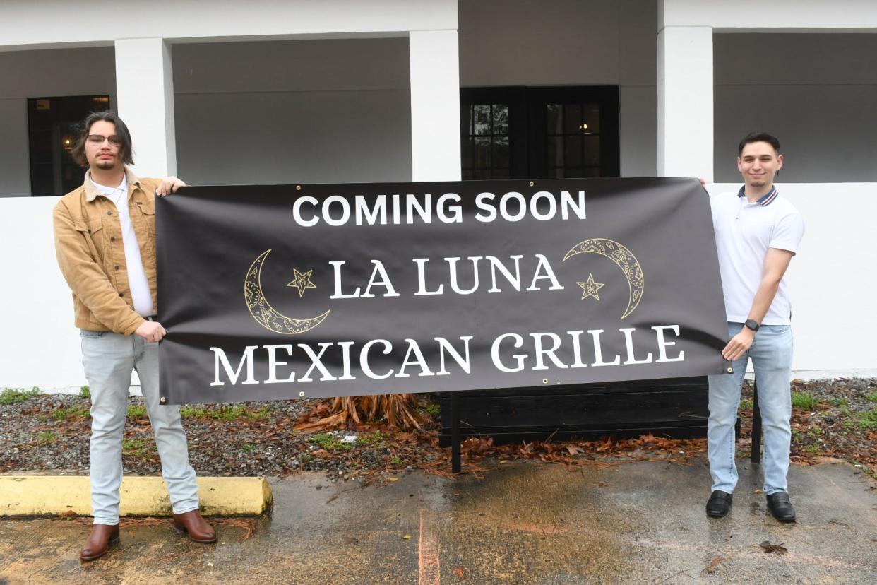 Johnathan Ayala (left) and his brother Omar Ayala plan to open La Luna Mexican Grille in Pineville. Their family has operated Mexican restaurants and since they are from Pineville, they feel they know types of Mexican food people in the area like.