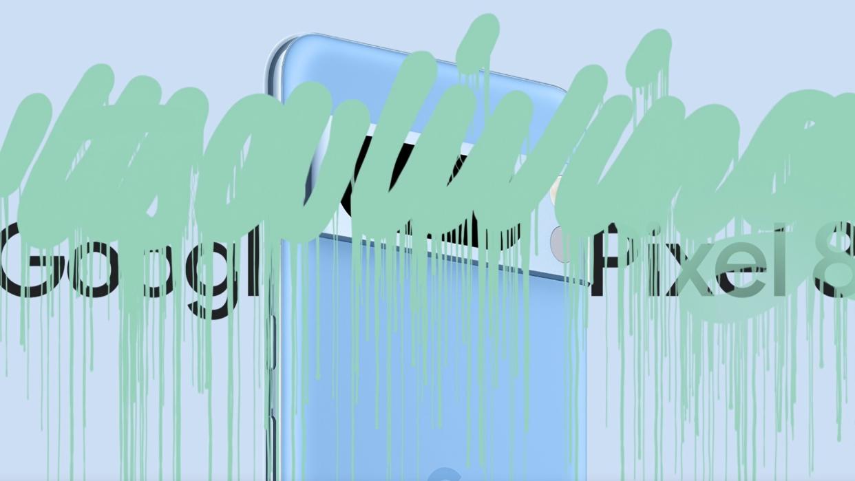  Google pixel 8 minty fresh color teaser. 