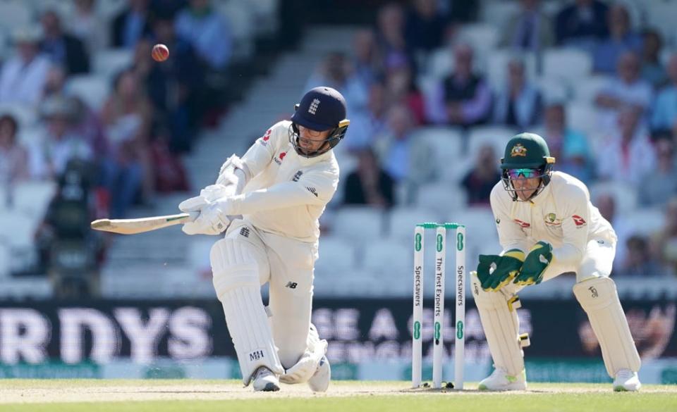 Leach in action during the 2019 Ashes series (PA)