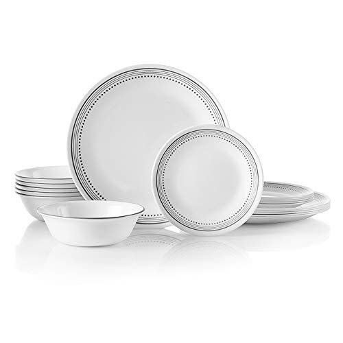 5) Corelle 18-Piece Dinnerware Set