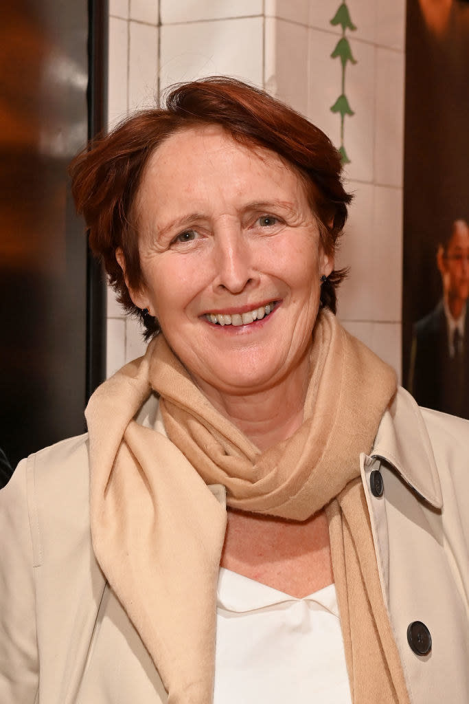 Shaw at a press night for "Hamlet" in 2021