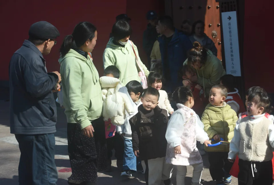 Niños en China. (LONG WEI / Feature China/Future Publishing via Getty Images)