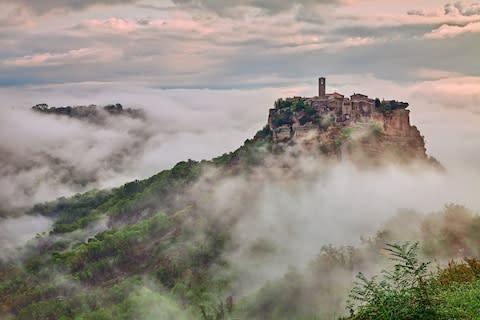 Italy's most popular ghost town - Credit: GETTY