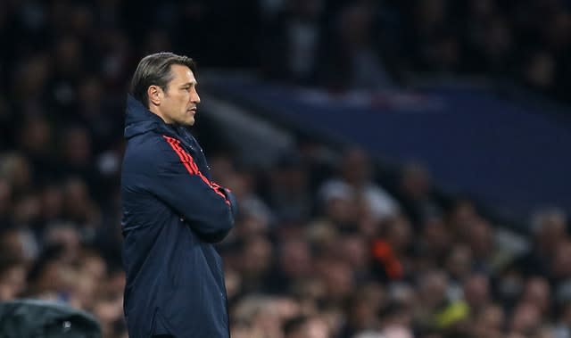 Niko Kovac was dismissed by Bayern Munich after defeat to Frankfurt