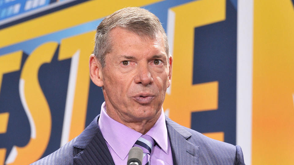An investigation uncovered millions of dollars of alleged payments from Vince McMahon to the former WWE employee. Pic: Getty