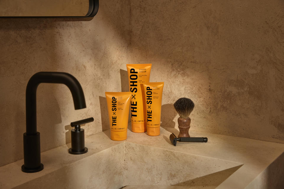 The Shop, inspired by TSHC's show of the same name, features seven grooming products at launch. 