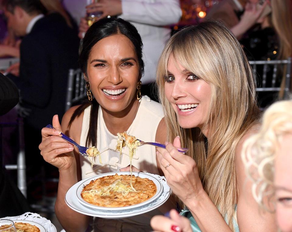 Padma Lakshmi & Heidi Klum