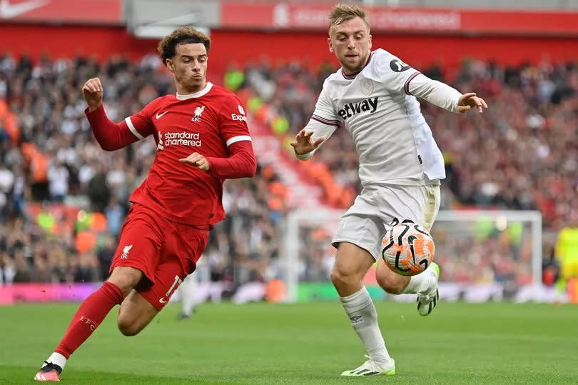 Liverpool faces West Ham at the London Stadium