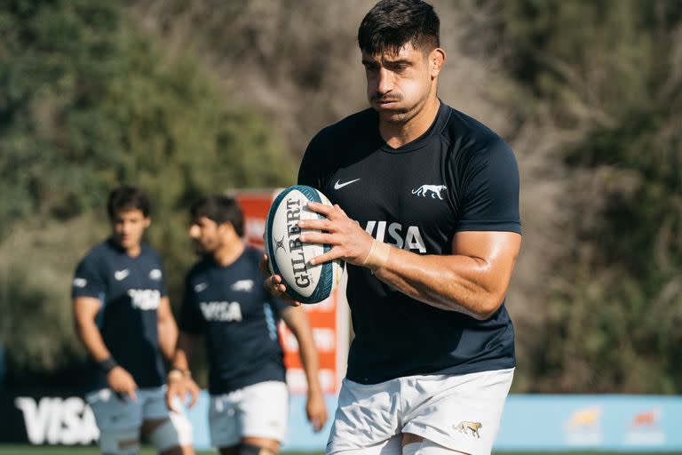 Tomás Lavanini es clave en el pack de los Pumas