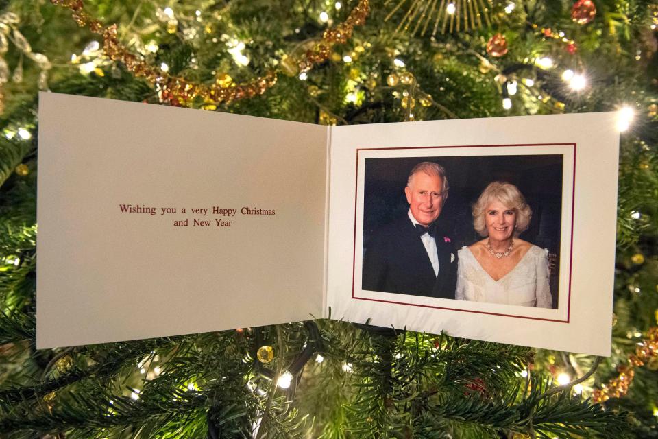 Prince Charles and Camilla Christmas card