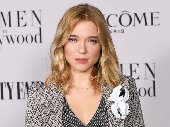 Actor Lea Seydoux attends a film event in February: Presley Ann/Getty Images
