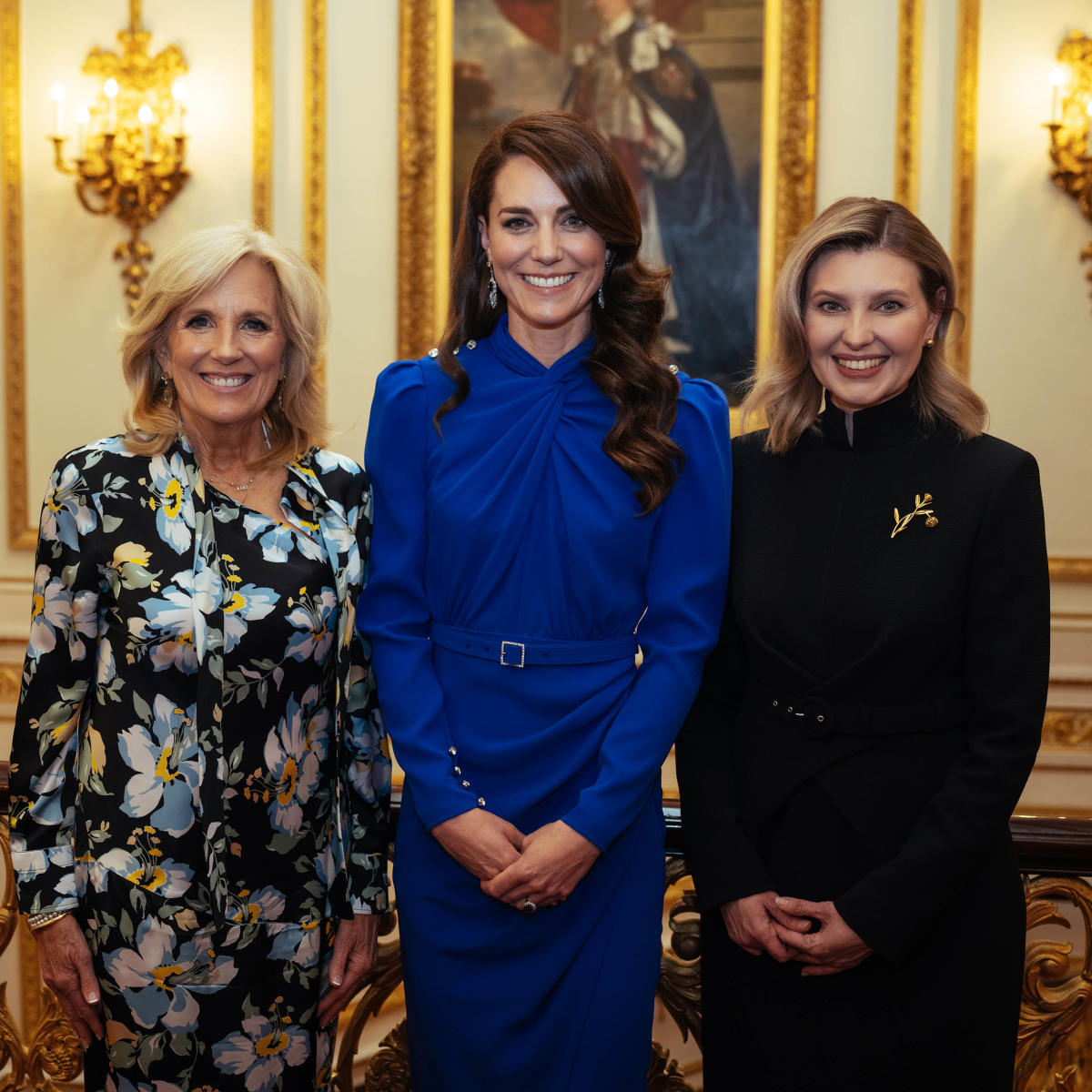 Kate Middleton meets Jill Biden and Ukraine’s first lady ahead of King