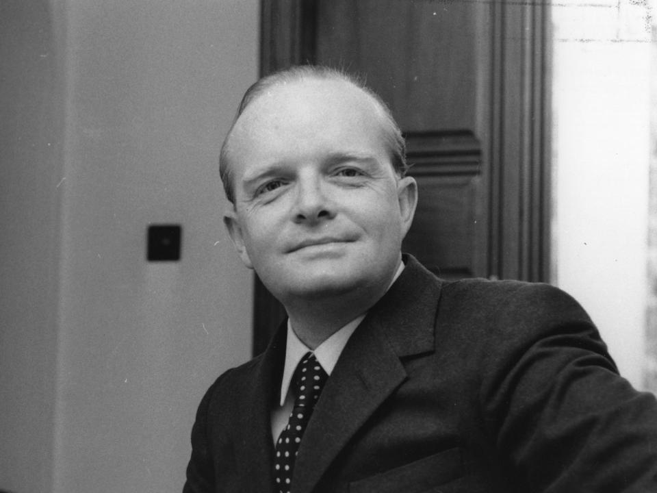 The American author Truman Capote, who is considered one of the most influential figures in true crime writing: Evening Standard/Getty Images