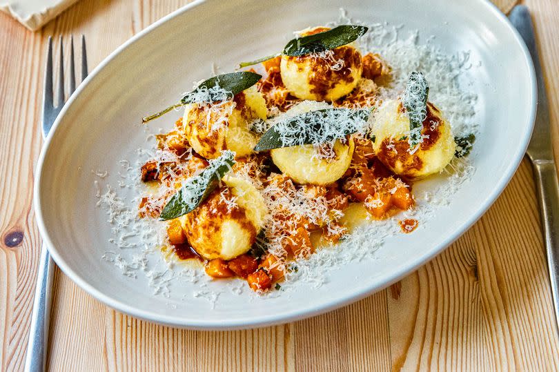 The ricotta gnudi