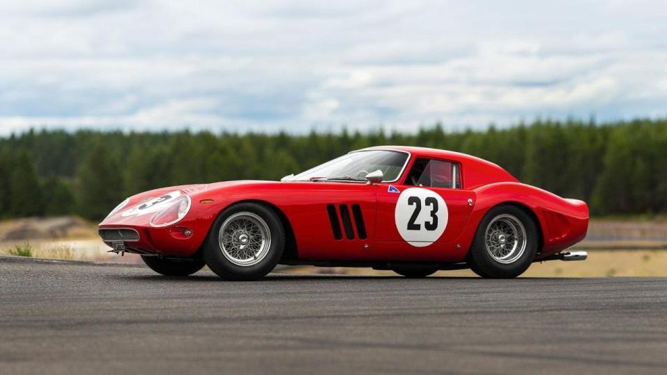 <p><strong>Sold by RM Sotheby’s for $48,405,000, August 2018</strong></p><p>Many say that the air has been let out of the classic car boom of the last decade, but no one ever told the buyer of this classic Ferrari. It became the most expensive car ever sold at auction at the RM Sotheby’s Monterey sale in California.</p><p>An original 1962 machine, chassis 3413 left the factory as a Series I example, before gaining ultra-rare Series II coachwork in 1964. It went on to enjoy a successful racing career, competing in 20 races finishing every one of them, before retiring from racing and entering a chain of ownership that can be traced right through to its newest custodian.</p>