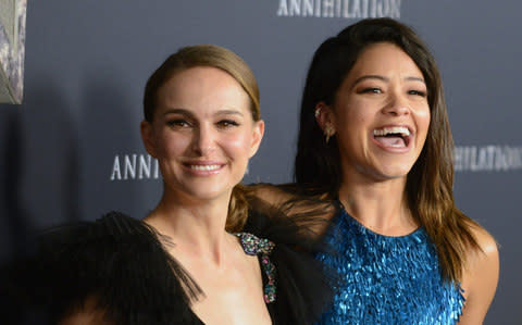 Smiling actresses in beautiful dresses - Credit: Albert L. Ortega/Getty